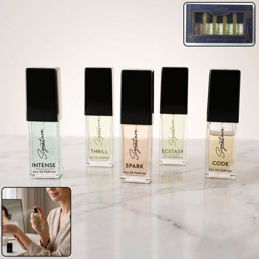 Signature Luxury Perfume Gift Set (5 Pc 15 Ml Each)