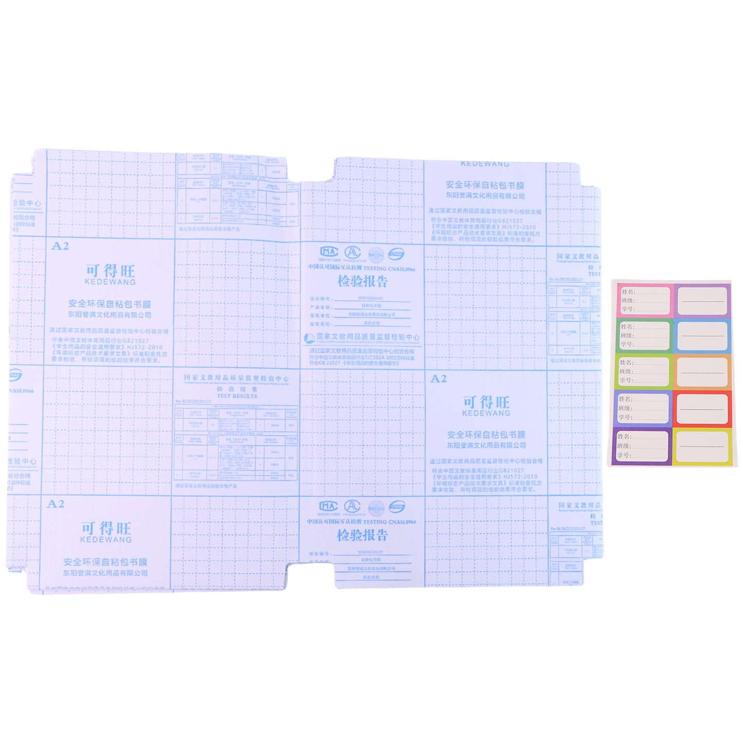 Premium Transparent Adhesive Book Cover Sheets (Mix Size 30 Pc)