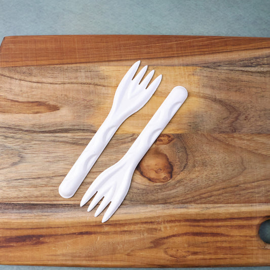 Compostable Bagasse Fork 10 Pcs Pack