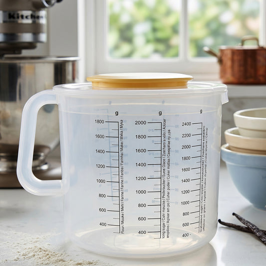 Plastic Measurement Storage Box With Lid 1 Pc