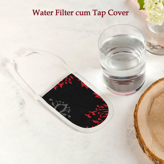 4682 Cotton Water Filter Non Plastic Water Filter Covers Double Layered Cotton Reusable Water Filter For Home Office Multiuse Cover