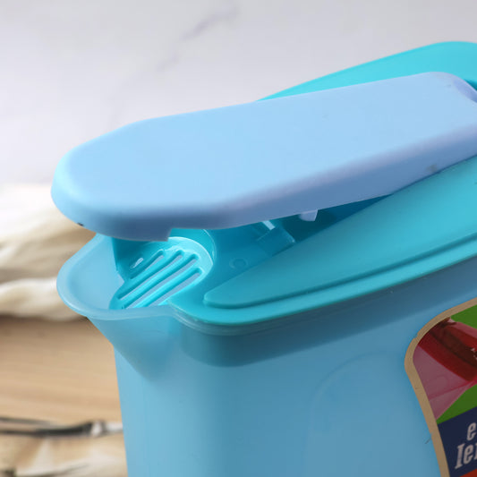 Easy Cool Lemon Set Water Jug With Lid Handle (Approx. 2200 Ml)