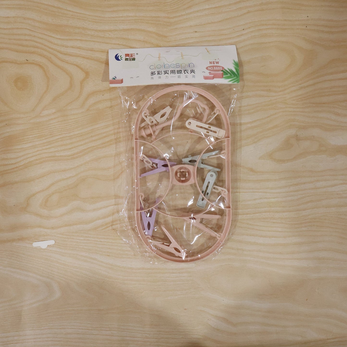 Multipurpose Plastic Hanger Clips Set Strong Clothes Gripping Tool