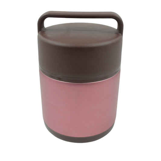 5765 Vacuum Insulated Lunch Box 304 Stainless Steel Used For Lunch Storage Double-layer Travel Hiking Picnic Food Jar With Folding Spoon And Handle Bpa Free Thermos Lunch Box For Kids Adults (1600 Ml)