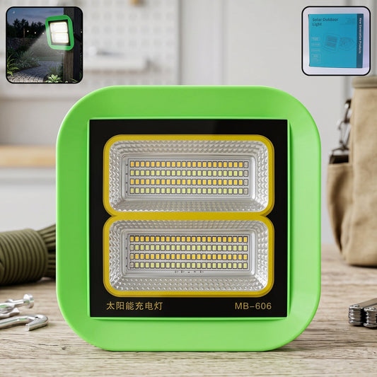 Solar Rechargeable Led Flood Light Portable Outdoor Illumination