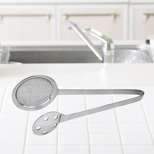 Apex Stainless Steel Skimmer Serving Tong