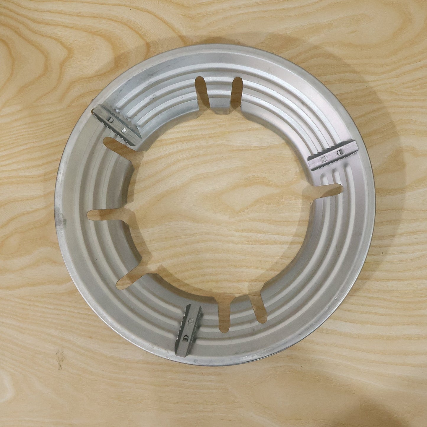 Gas Stove Burner Stand Stainless Steel Wok Support Ring And Trivet (1 Pc)