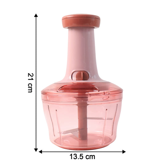 Apex Smart Manual Vegetable Fruit Chopper With 800 Ml Capacity