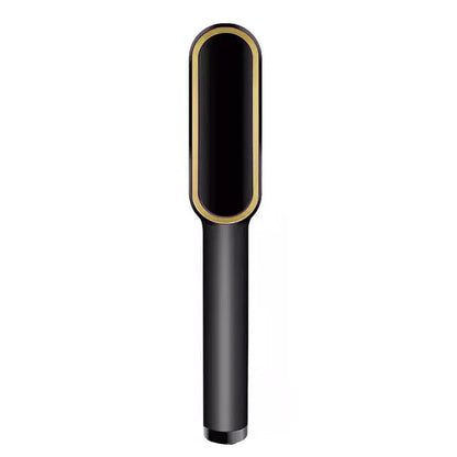 Hair Straightener Used While Massaging Hair Scalps And Head.