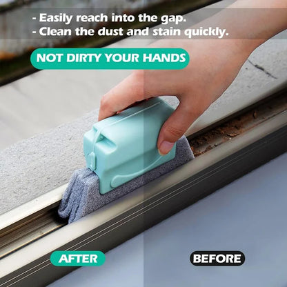 Window Groove Cleaning Brush - Slim Crevice Cleaner
