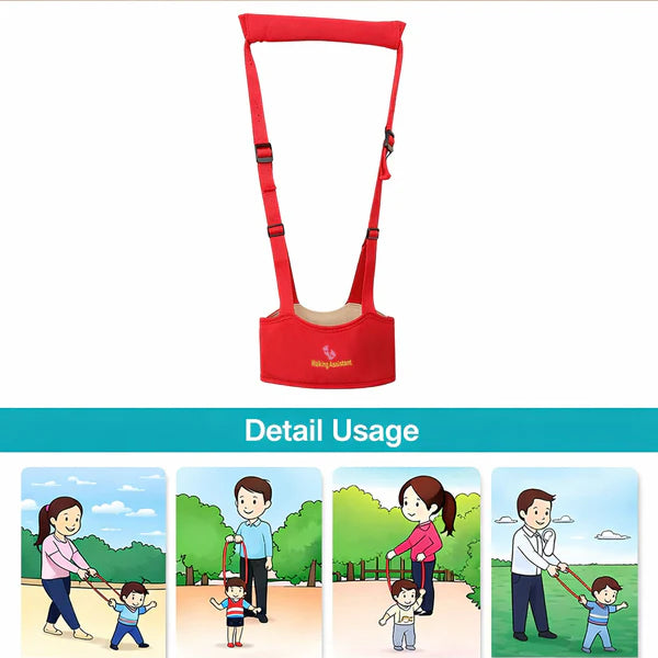 Baby Walking Assistant Harness – Adjustable Support & Safety Belt