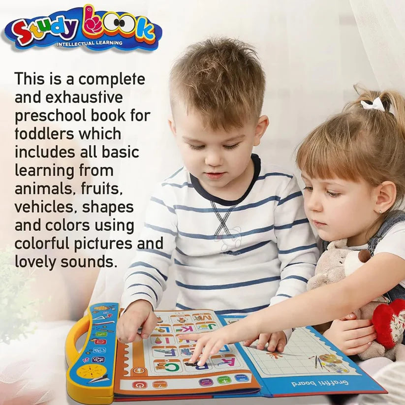 Kids Learning Book – Interactive Musical Alphabets & Numbers