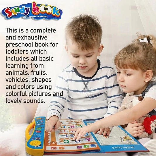 Kids Learning Book – Interactive Musical Alphabets & Numbers