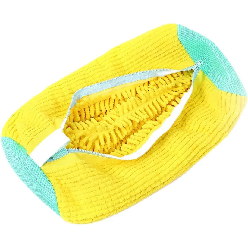 Shoe Washing Machine Bag – Microfiber Chenille Lining with Zipper