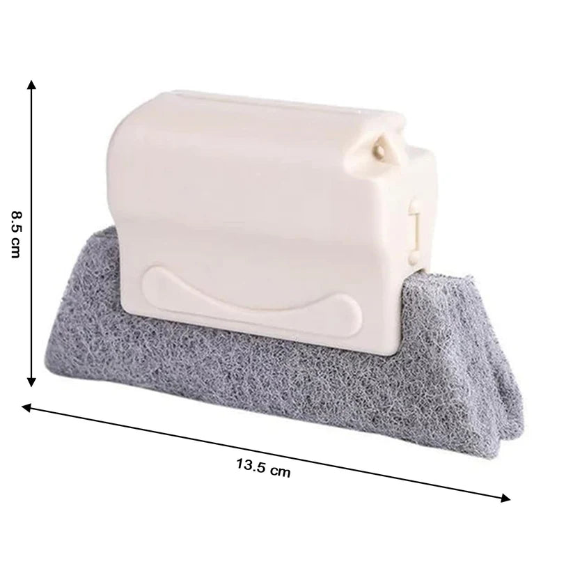 Window Groove Cleaning Brush - Slim Crevice Cleaner