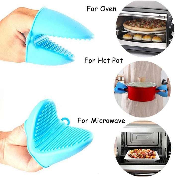 Silicone Heat Resistant Potholder – Kitchen & Baking Mitt