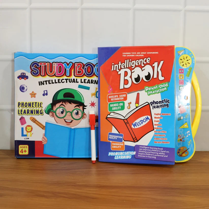 Kids Learning Book – Interactive Musical Alphabets & Numbers