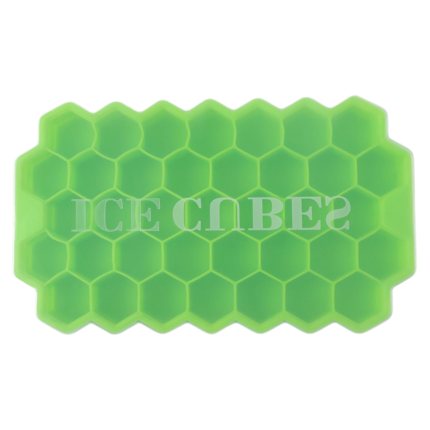 Premium Honeycomb Silicone Ice Cube Tray With Lid (1 Pc)