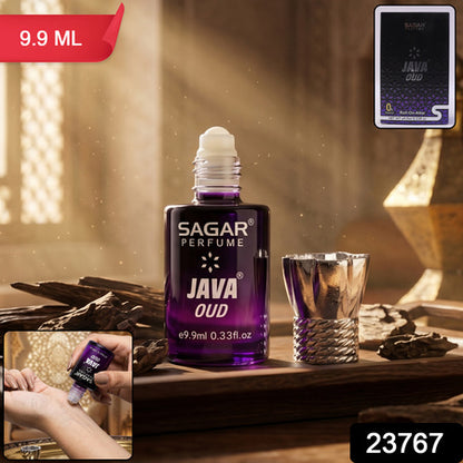 Sagar Java Oud Roll-on Attar Alcohol-free Perfume Oil For Men And Women (9.9 Ml)