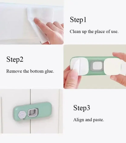 Adhesive Child Safety Lock (BUY 1 GET 1 FREE)