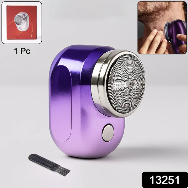 Electric Beard Trimmer – Portable USB Rechargeable Grooming