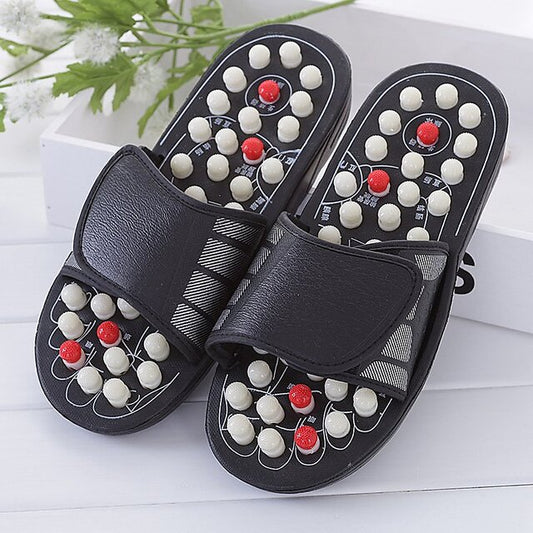 Acupressure Foot Massage Slippers Reflexology Massager- Yoga Paduka
