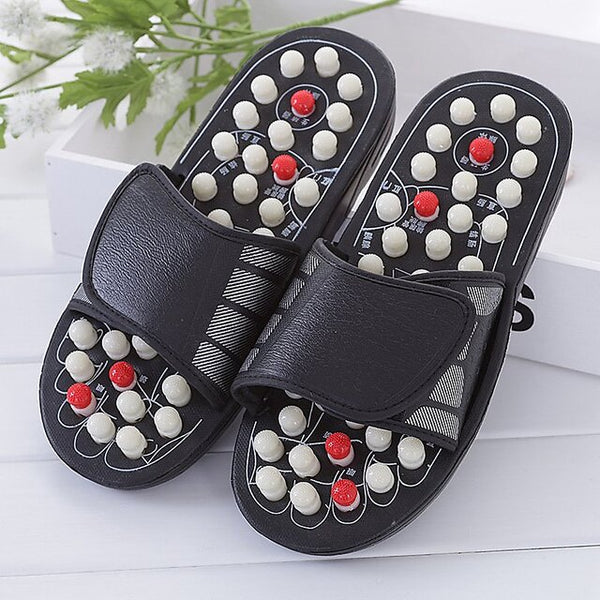 Acupressure Foot Massage Slippers Reflexology Massager- Yoga Paduka