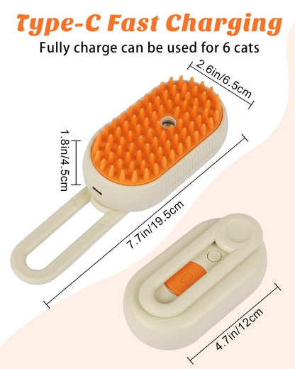 Pet Steam & Water Spa Brush
