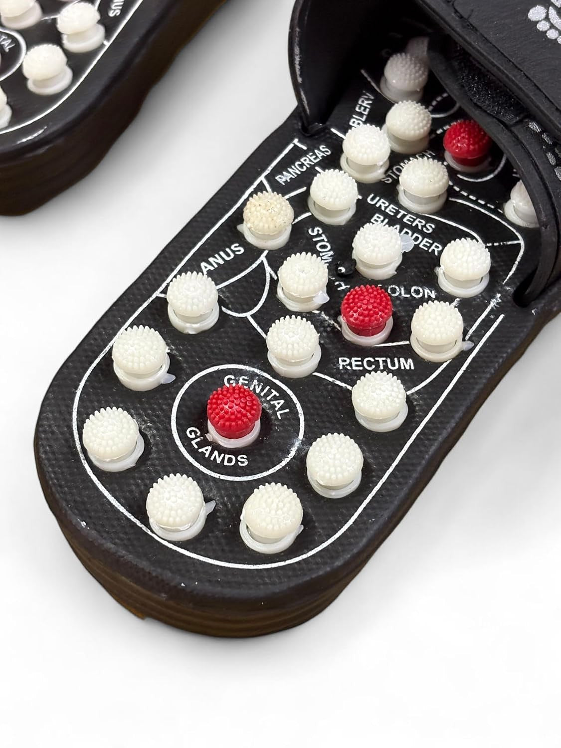 Acupressure Foot Massage Slippers Reflexology Massager- Yoga Paduka