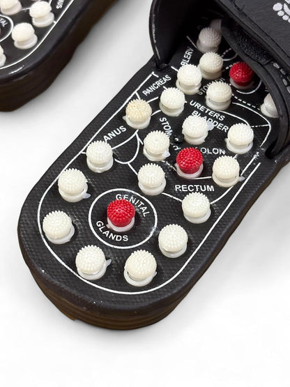 Acupressure Foot Massage Slippers Reflexology Massager- Yoga Paduka