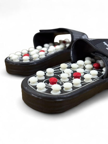 Acupressure Foot Massage Slippers Reflexology Massager- Yoga Paduka