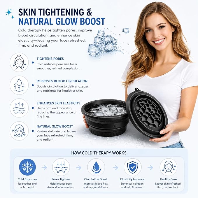 💎 Ice Face Bowl for Glowing Skin