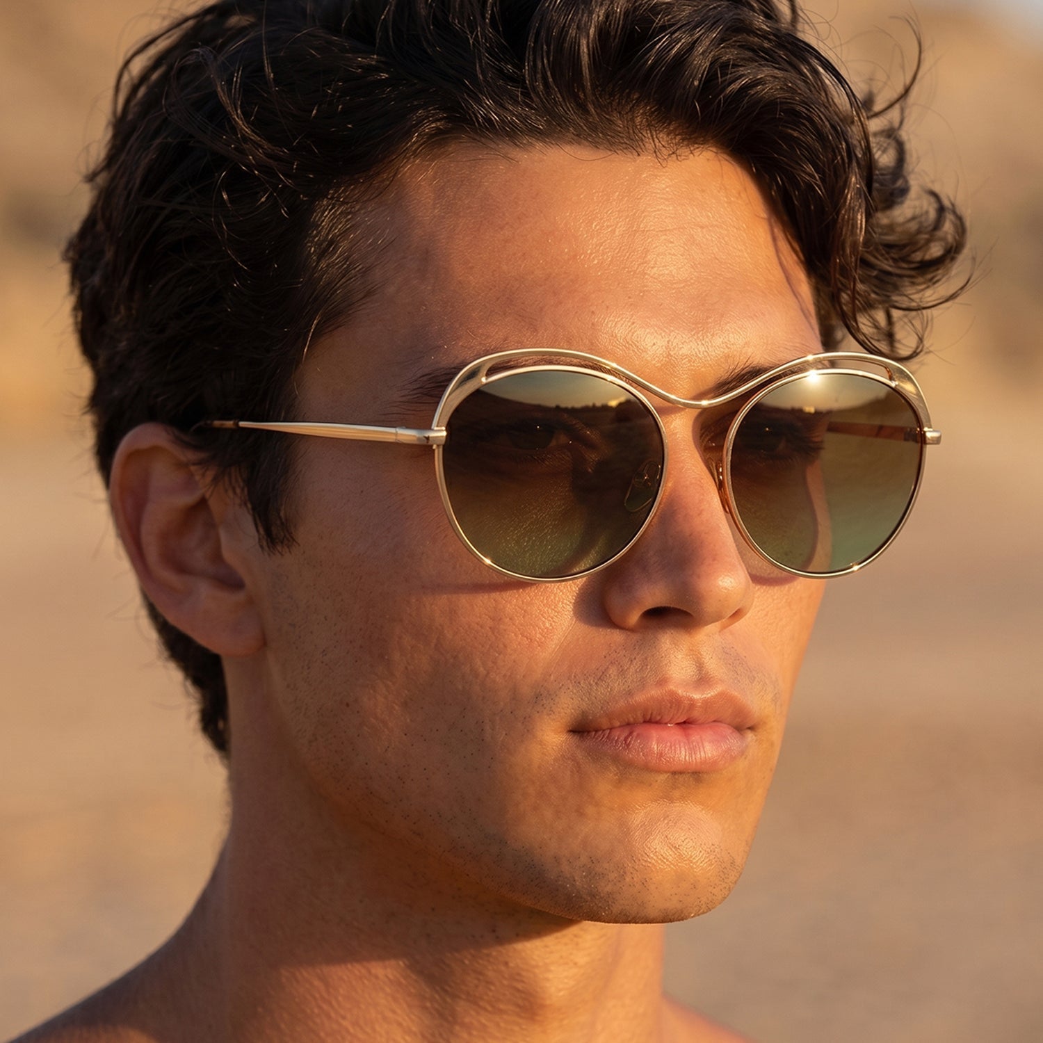 Stylish Fancy Mix Design Sunglasses For Men And Women Metal Frame (1 Pc)