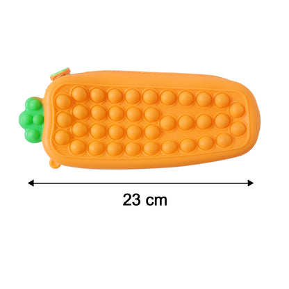Pop It Pencil Pouch With Zipper (1 Pc)