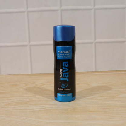 Sagar Java Perfume Body Spray Deodorant For Men (200 Ml)