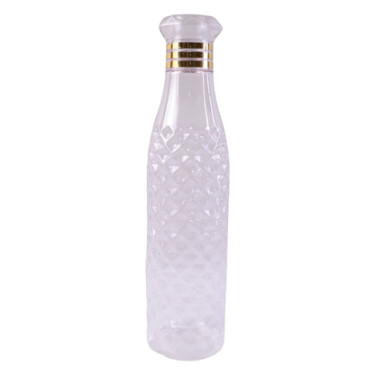 Premium Designer Transparent Water Bottle Set (6 Pc Set 1000 Ml Approx)