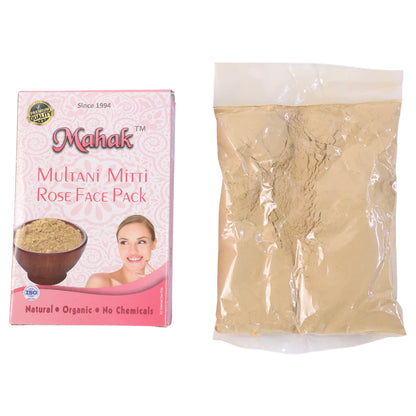 Herbal Multani Mitti  Rose Based Face Pack  80 Gm