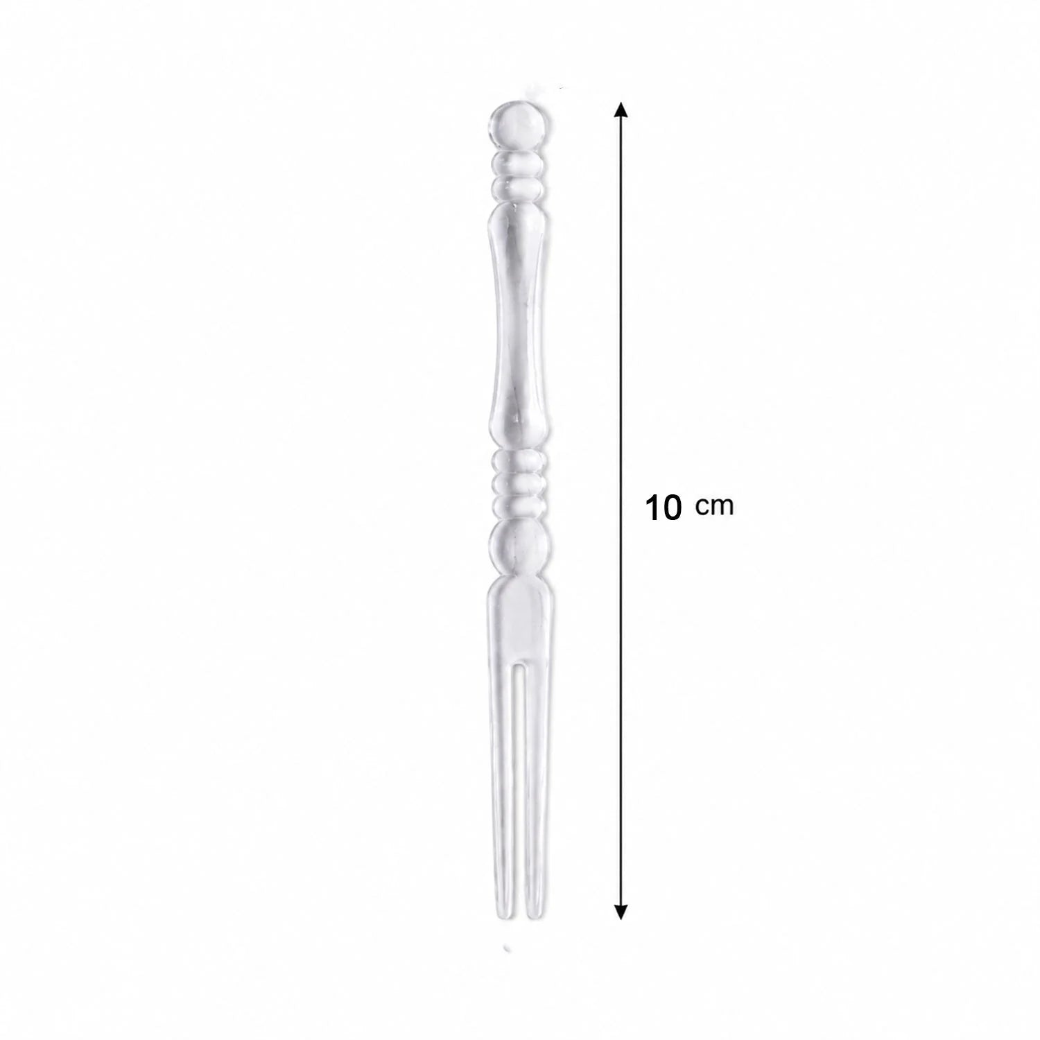 Mini Disposable Plastic Fruit Fork For Parties Snacks And Desserts (1 Pack)