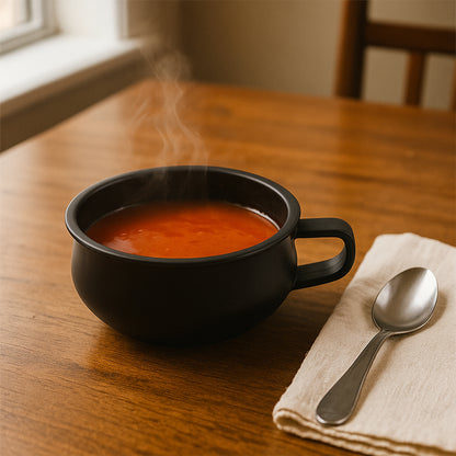 Premium Large-capacity Deep Handle Bowl (1 Pc)