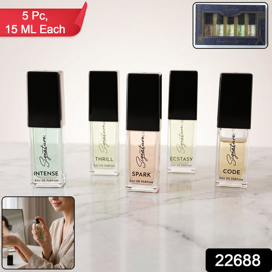 Signature Luxury Perfume Gift Set (5 Pc 15 Ml Each)