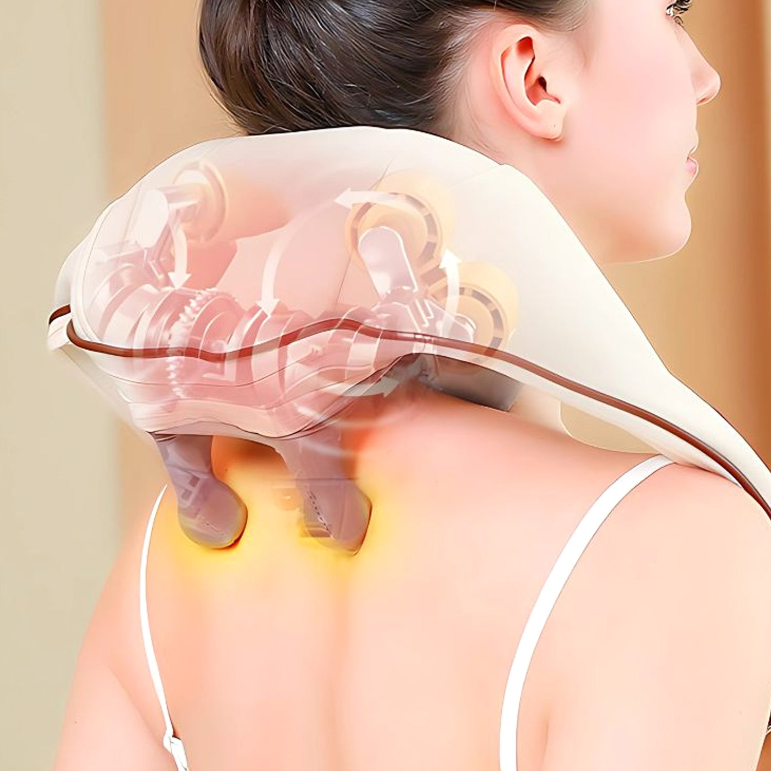 Adjustable Neck  Shoulder Massager  Medium Belt (1 Pc)