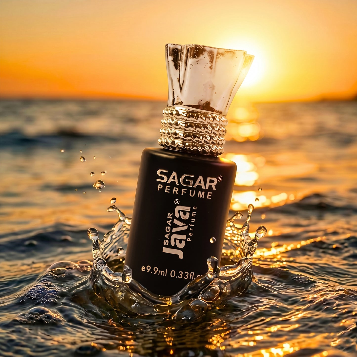 Sagar Java Roll-on Attar Alcohol-free Perfume Oil For Men And Women (9.9 Ml)