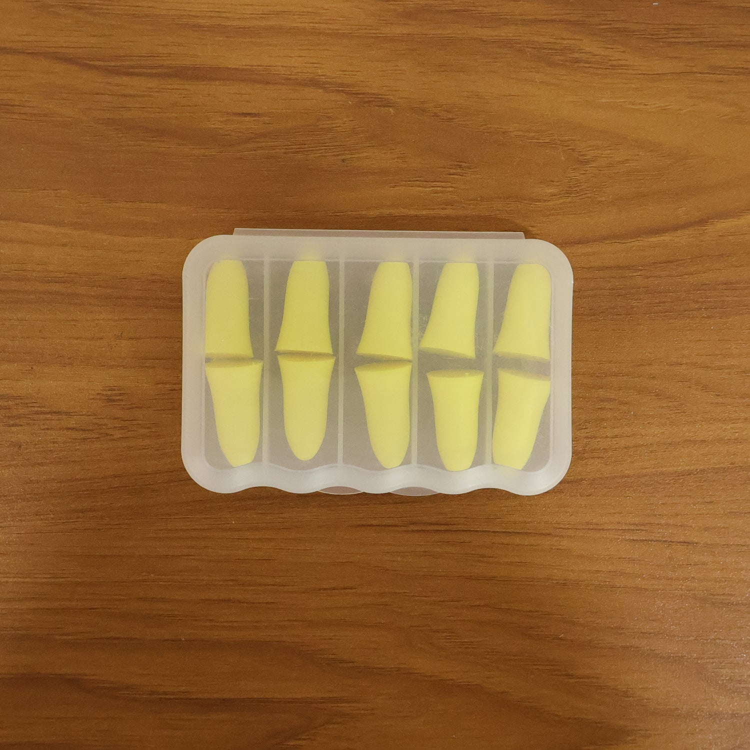 Soft Reusable Foam Ear Plugs With Storage Case (5 Pair)