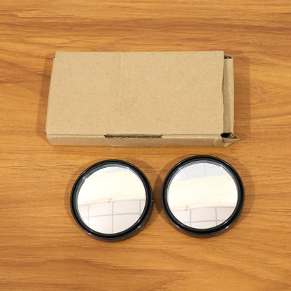 2 Pc Car Blind Spot Convex Side Mirror Set