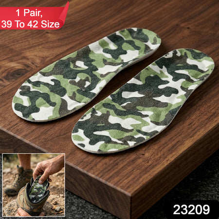Flexible Shock Absorbing Shoe Insoles For Shoes (1 Pair 39 To 42 Size)