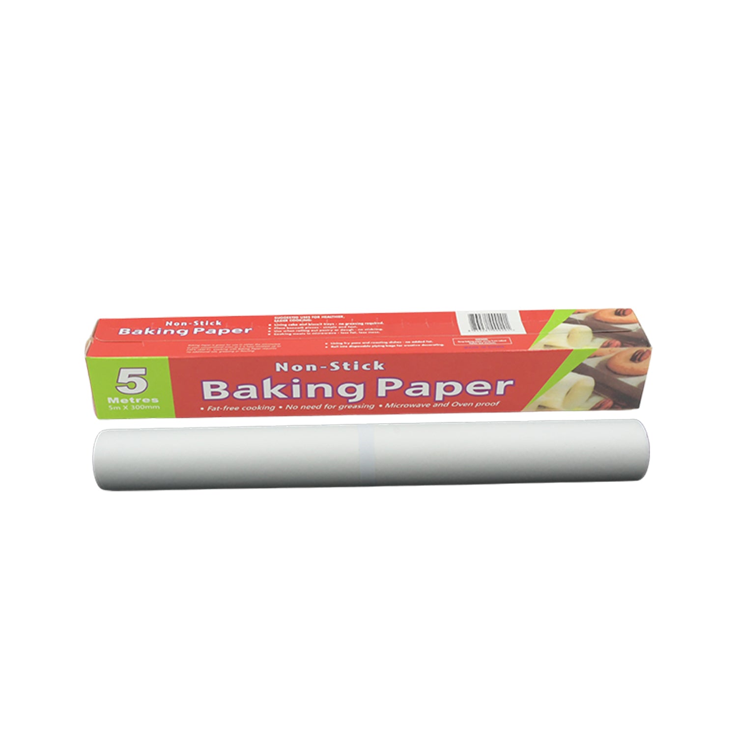 Non Stick Microwave  Oven Proof Parchment Paper Baking Paper Food Wraping Paper Easy To Tear Easy To Clean For Grilling Cooking Deep Fryer White