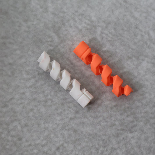 Anti-fray Spiral Cable Protector - (2 Pc  Set)