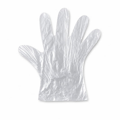 Disposable Small Plastic Gloves For Kitchen Food Handling And Cleaning Tasks (100 Pc)