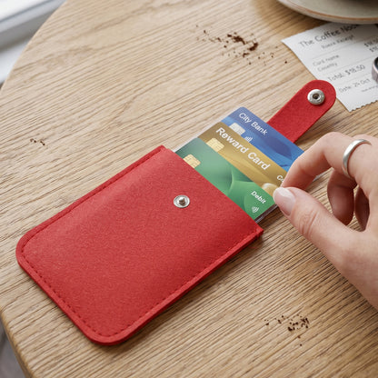 Small Card Holder Wallet Compact Slim Credit Card Case Money Organizer (1 Pc)