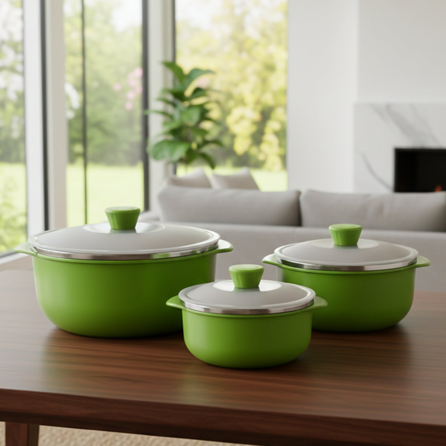 Signature Multipurpose Kitchen Serving Bowl (1000ml1400ml2200ml3 Pc Set)